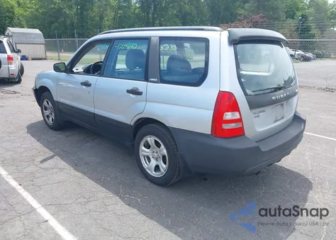2004 Subaru Forester 2.5X z USA, uszkodzony, nr VIN JF1SG63664H720665